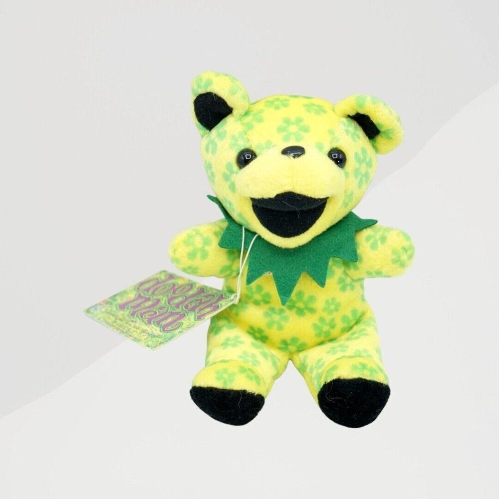 Vintage 90's LIQUID BLUE Grateful Dead Bear Collectibles‎ Doodahman Plush 7"